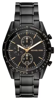 Image of Michael Kors MK9113 Accelerator (42mm) Black Chronograph Watch