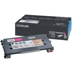 Image of Lexmark C500S2MG Magenta Laser Toner Ink Cartridge