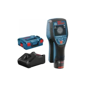 Image of Bosch Professional Wall Scanner D-tect 120 (Max. Detection Depth Plastic Pipes/Wooden Studs/Live Cable/Magnetic Metal/Non-Magnetic Metal:
