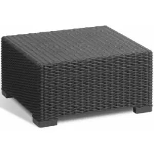 Image of Allibert - Outdoor Table California Graphite - Grey