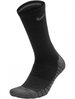 Image of Mens Nike Cushion Crew Socks Black