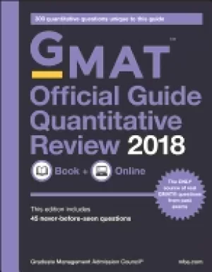 Image of gmat official guide 2018 quantitative review book online