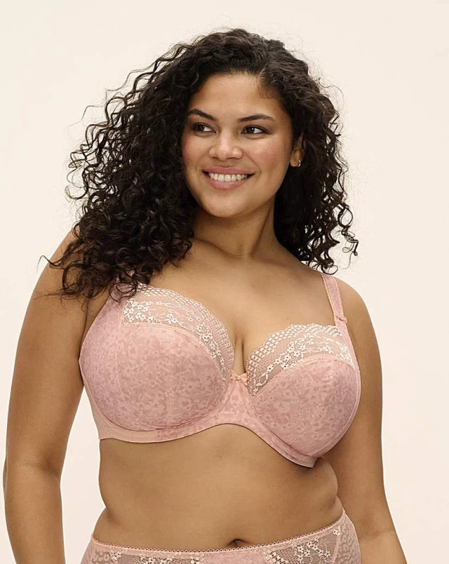 Image of Elomi Elomi Lucie Plunge Wired Bra Blush Pale Blush Female 40FF EB04813