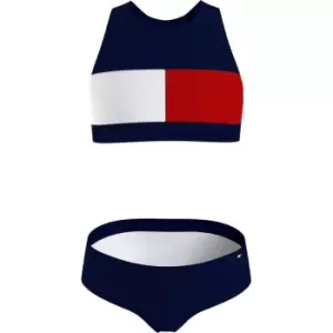 Image of Tommy Hilfiger CROP TOP SET - Blue