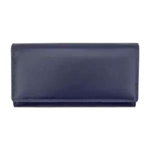 Image of PRIMEHIDE Verona Collection Purse 9 X Card Slot - Purple