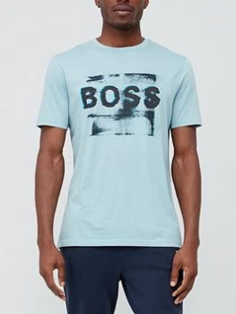 Image of Hugo Boss TLogo T-Shirt Turquoise Size M Men
