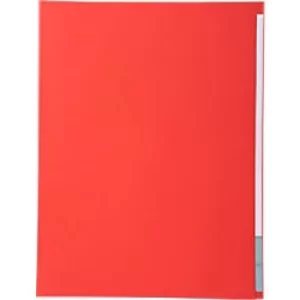 Image of Exacompta Square Cut Folders 421012E A4 Red Recycled Board 24 x 32cm Pack of 500