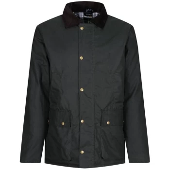 Image of Regatta Pensford Quilted Wax Jacket - Green