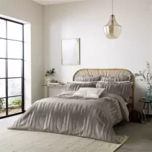 Image of Harlequin Motion Jacquard Duvet Cover - Grey
