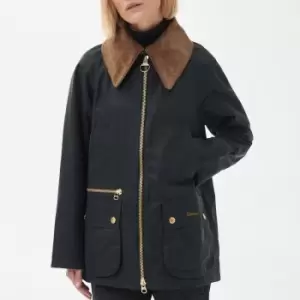 Image of Barbour Womens Gunnerside Wax Jacket - Sage/Ancient - UK 20