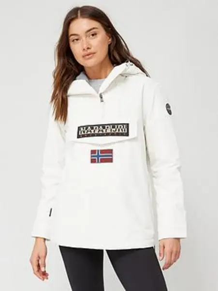 Image of Napapijri White Whisper Rainforest Winter Anorak Jacket