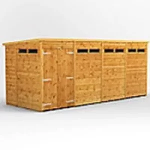 Image of Power Garden Shed 166PPSSDD Golden Brown 16x6