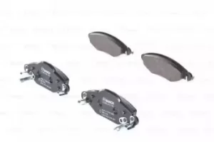 Image of Bosch 0986424788 BP929 Brake Pad Set Disc Brake Front Axle