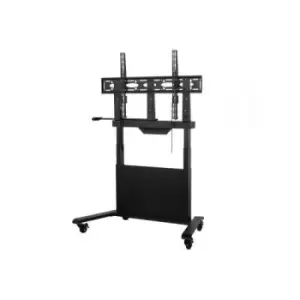 Image of Motorised Height Adjustable Flat Screen Trolley