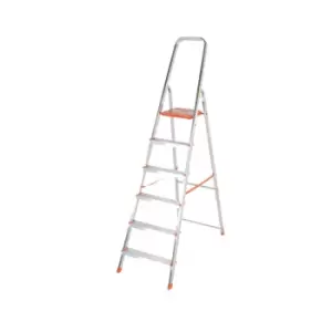 Image of TB Davies 6 Tread Light-duty Platform Step Ladder