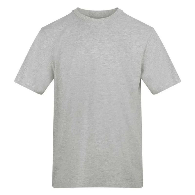 Image of AWDis AWDis Men Crew Neck T-Shirt in Grey Size: Small Grey S Male 5063703679435