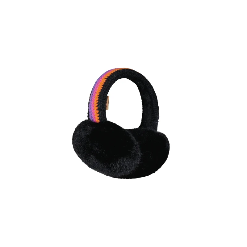 Image of Barts Crochet ear muffs For Her Barts Noir Female TU