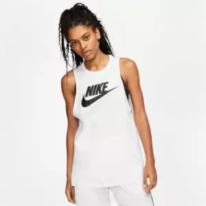 Image of Nike Sportswear Womens Muscle Tank - White
