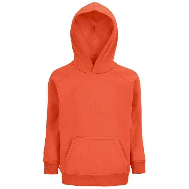 Image of SOL'S Stellar Hoodie in Burnt Orange Size: 4 Years Burnt Orange Unisex 4 Years