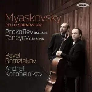 Image of Myaskovsky Cello Sonatas 1 & 2/Prokofiev Ballade/ by Nikolay Myaskovsky CD Album