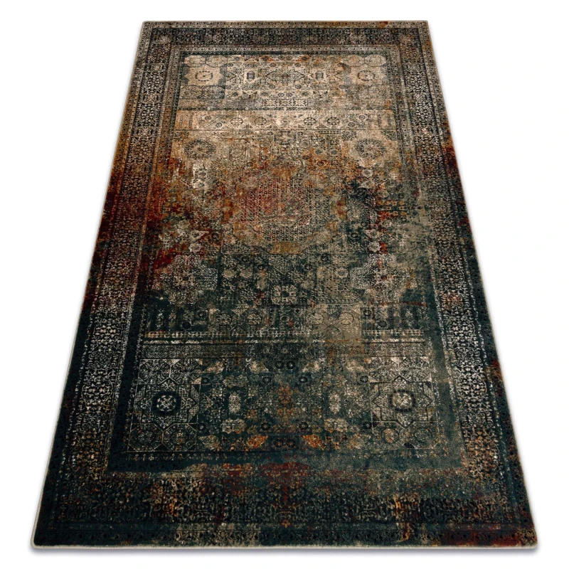 Image of RugsX Wool Omega Rug in Green Size: 300cm x 400cm Green Unisex 300cm x 400 cm
