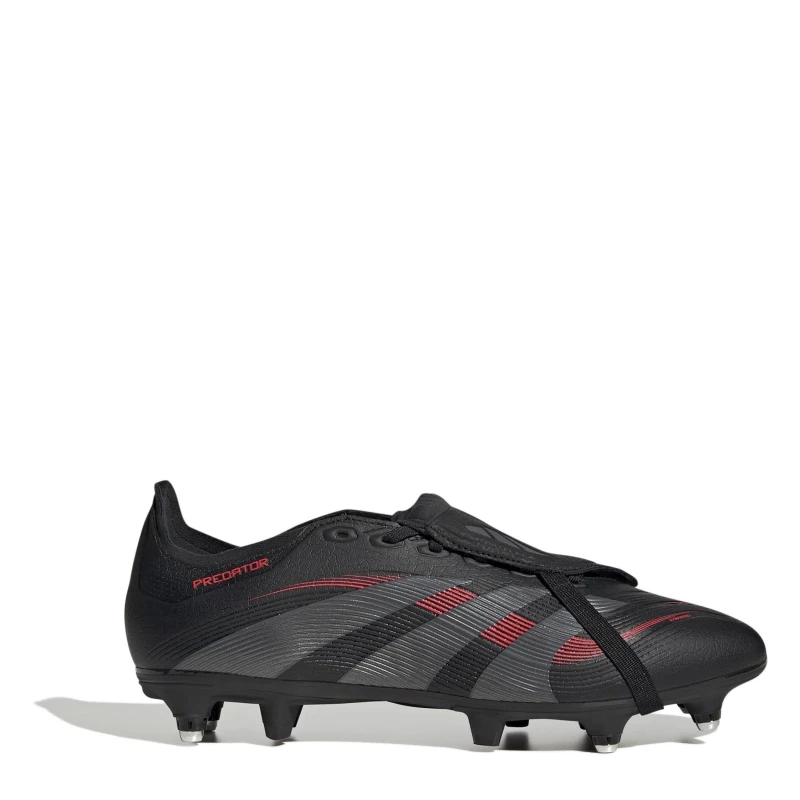 Image of adidas Predator League Fold-Over Tongue Soft Ground Football Boots - Black 11