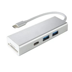 Image of Hama USB Hub Card Reader