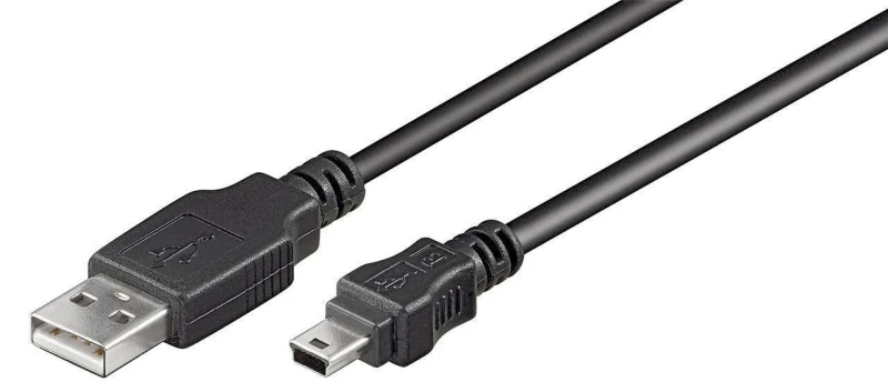Image of Microconnect USBAMB52 USB cable USB 2.0 1.8 m USB A Mini-USB B Black