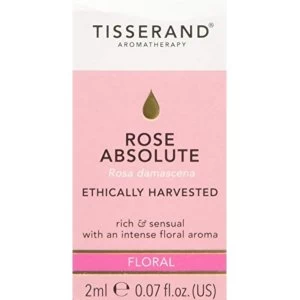 Image of Tisserand Aromatherapy Rose Absolute Ethically Harvested Essential Oil 2ml