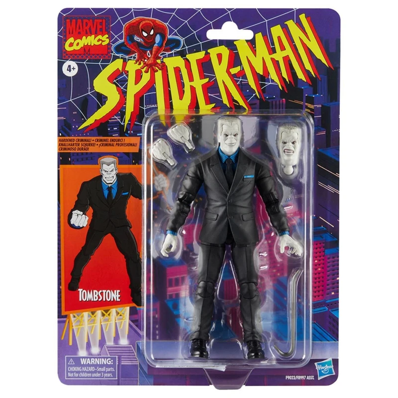 Image of Hasbro Marvel Legends Series Tombstone, 6 Spider-Man Comics Collectible Action Figure