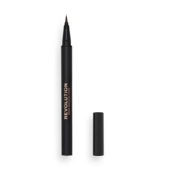 Image of Makeup Revolution Hair Stroke Brow Pen 0.5ml (Various Shades) - Medium Brown