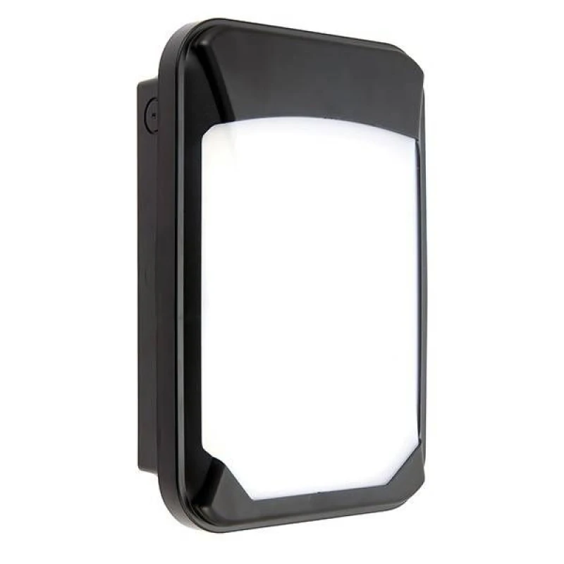 Image of Netlighting Lucca Integrated LED Outdoor Mini Wall Light Black IP65 Black