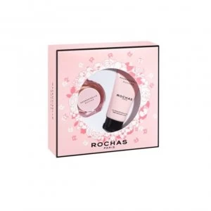 Image of Rochas Mademoiselle Eau De Perfume Spray 30ml + Body Lotion 50ml