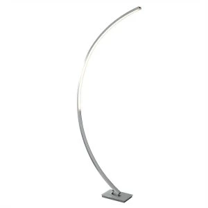 Image of LED 1 Light Dimmable Floor Lamp Stainless Steel