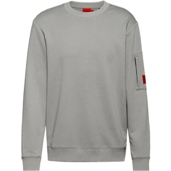 Image of Hugo Darogol Crew Sweatshirt - Grey