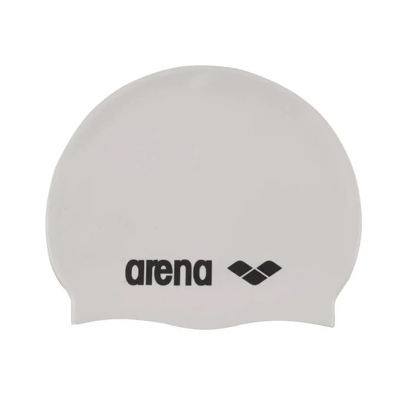 Image of Arena Classic Silicone Beanie de Bain Blanc Unisex TU