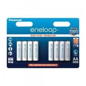 Image of Panasonic Eneloop AA NI-MH 1900mAh Rechargeable Batteries