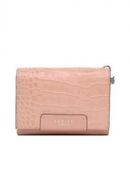 Image of Radley Arlington Court - Faux Croc Medium Flapover Purse