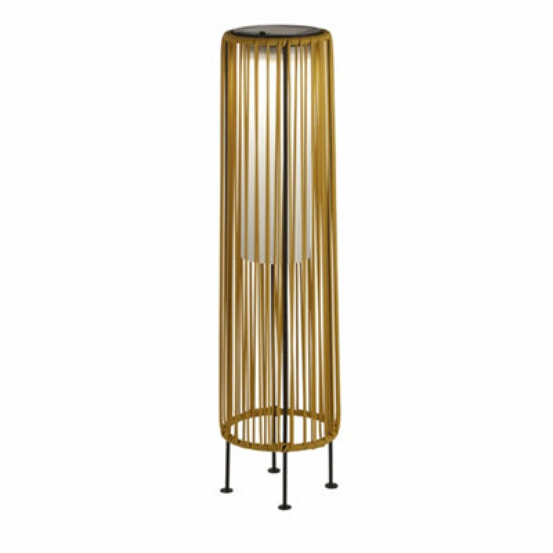 Image of Lighting Collection Palmas Ochre Outdoor Solar Light