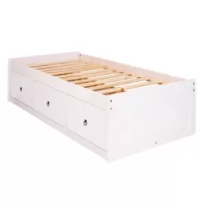 Image of Core Products Halea Pine Cabin Bed - White