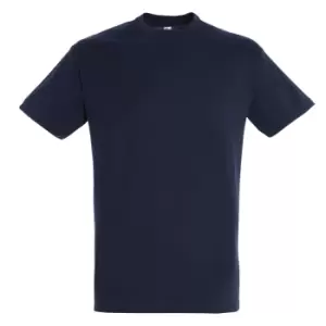 Image of SOLS Mens Regent Short Sleeve T-Shirt (M) (French Navy)