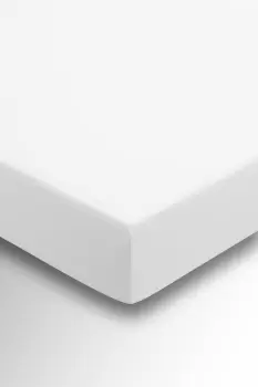 Image of 'Cotton Percale 220 Thread Count' Fitted Sheet