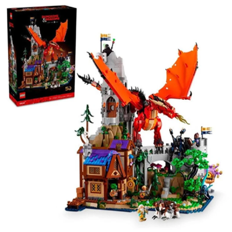 Image of LEGO LEGO Ideas Dungeons & Dragons: Red Dragon's Tale Set 21348
