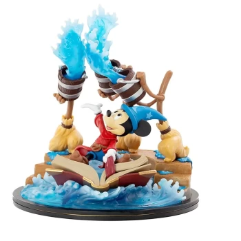 Image of Quantum Mechanix Disney Q-Fig Max Elite - Sorcerer Mickey