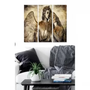 Image of MDF28062043 Multicolor Decorative MDF Painting (3 Pieces)