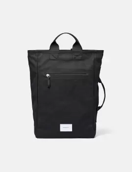 Image of Sandqvist Tony Vegan Tote Backpack - Black