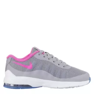 Image of Nike Air Max Invigor Print Pre-School Child Girls Trainers - Grey