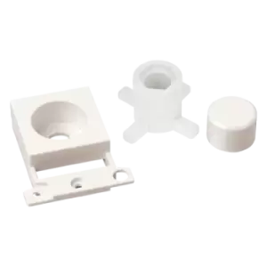 Image of Click Scolmore MiniGrid Dimmer Module Mounting Kit White - MD150PW