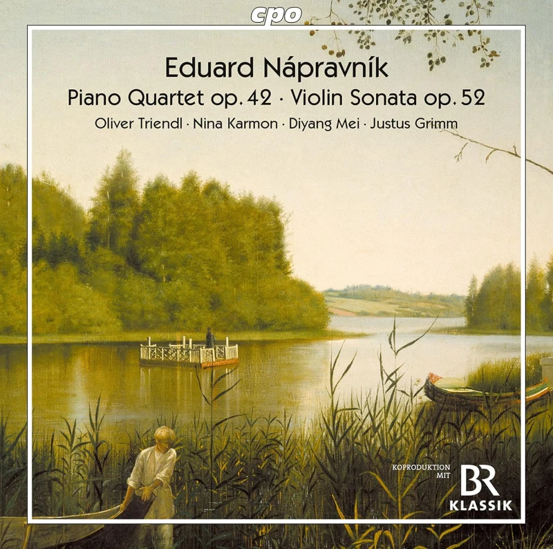 Image of Eduard Napravnik: Piano Quartet, Op. 42/Violin Sonata, Op. 52 - DVD - Used