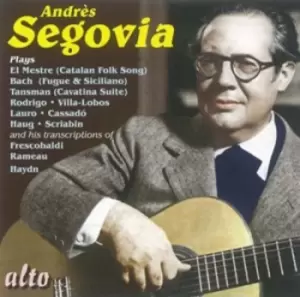 Image of Andres Segovia - Andres Segovia Plays El Mestre (Catalan Folk Song)/... CD Album - Used